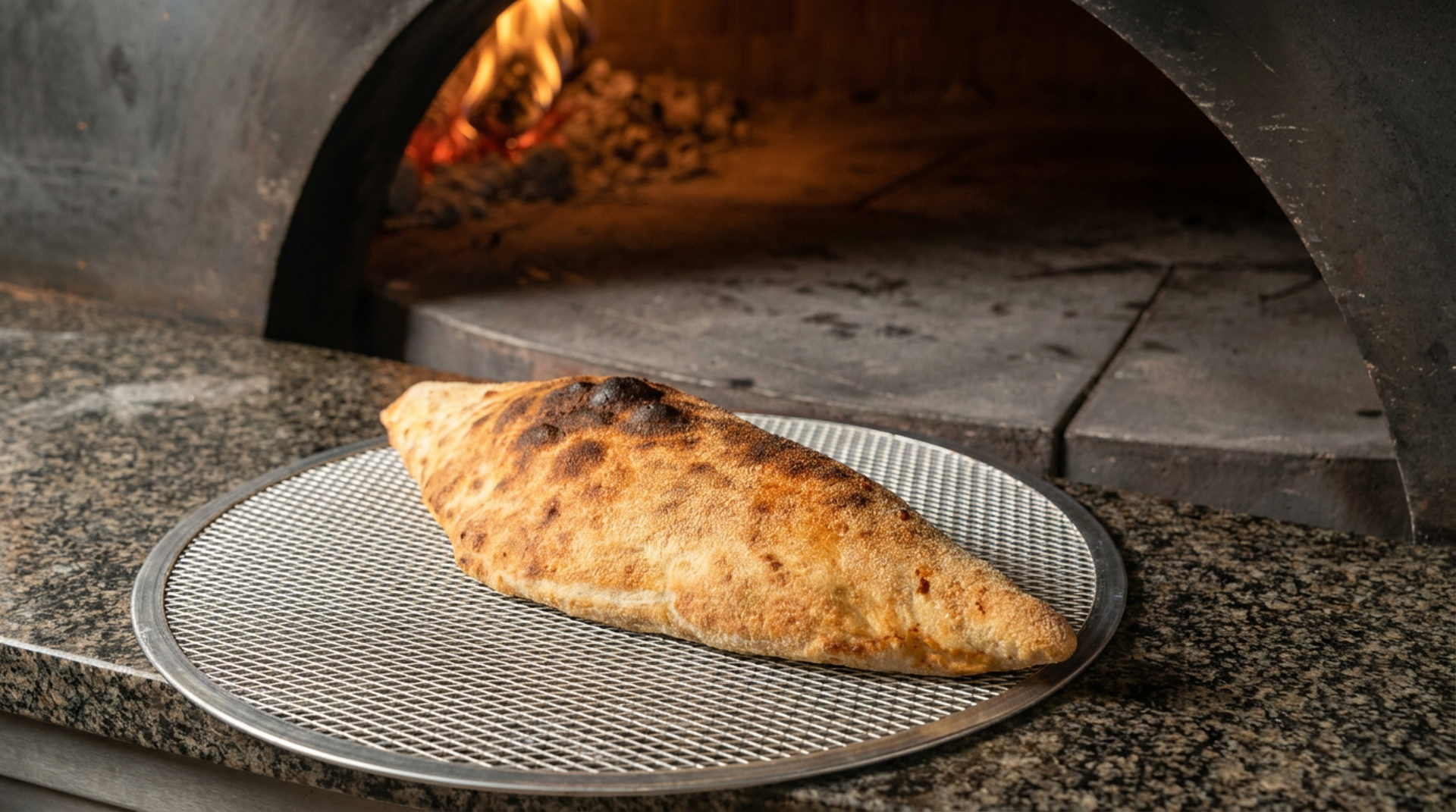 Mediterranean calzone
