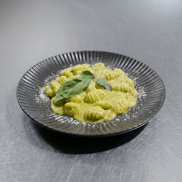 Gnocchi al Pesto.